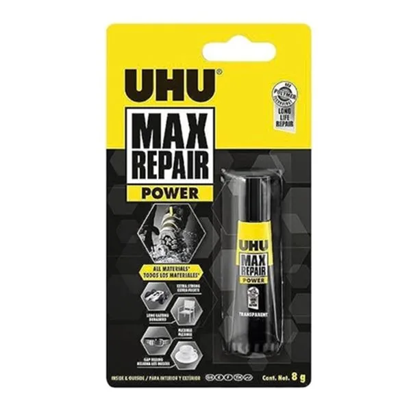 Sıvı Yapıştırıcı Uhu Max Repaır Power 36355 8 Ml