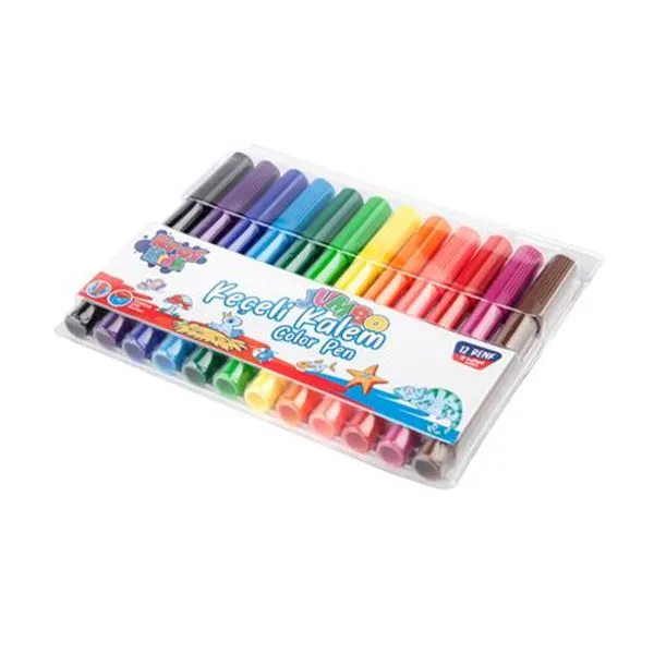 Keçeli Kalem Seti Jumbo Kraf Kids 275 12 Li