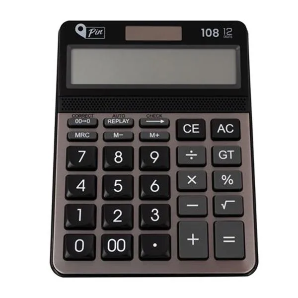 Masaüstü Hesap Makinesi 12Hn Pin 108