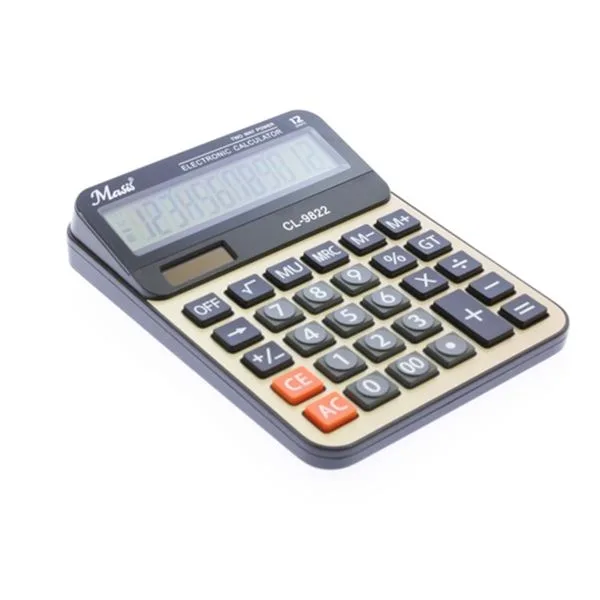 Masaüstü Hesap Makinesi 12Hn Masis Cl-9822