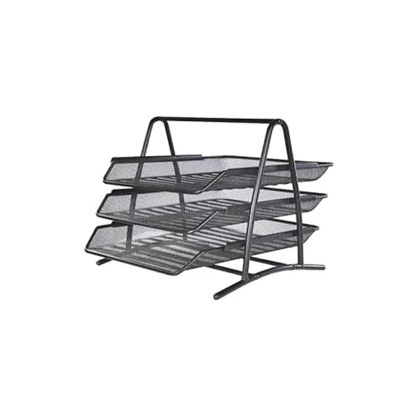 Evrak Rafı Metal File 3 Lü Linea 2003-3 Siyah Hareketli