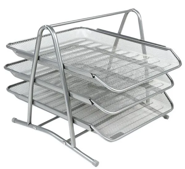 Evrak Rafı Metal File 3 Lü Linea 2003-3 Gümüş Hareketli