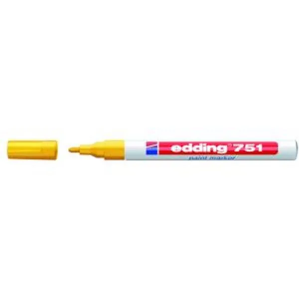 Boya Markörü Edding E-751 Metal Gövde Sarı