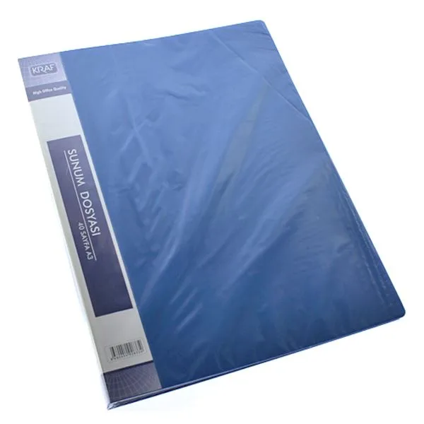Sunum Dosyası Plastik Kraf 1140 40 Yp A3