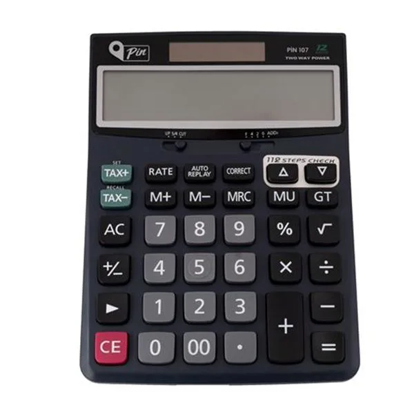 Masaüstü Hesap Makinesi 12Hn Pin 107 Tax