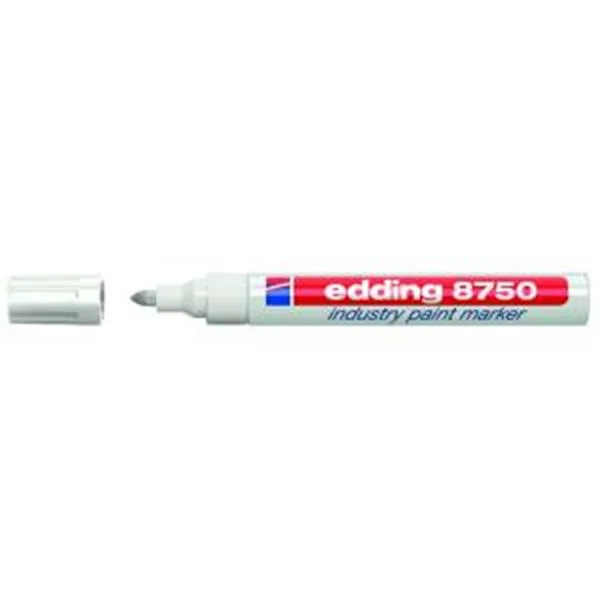 Boya Markörü Edding E-8750 Metal Gövde Beyaz
