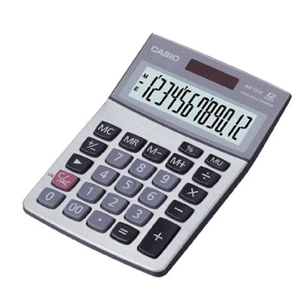 Masaüstü Hesap Makinesi 12Hn Casio Mx-120V -120B-120S