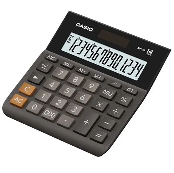 Masaüstü Hesap Makinesi 14Hn Casio Mh-14Bk