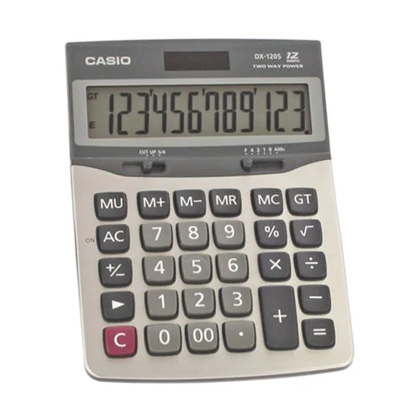 Masaüstü Hesap Makinesi 12Hn Casio Dx-120B