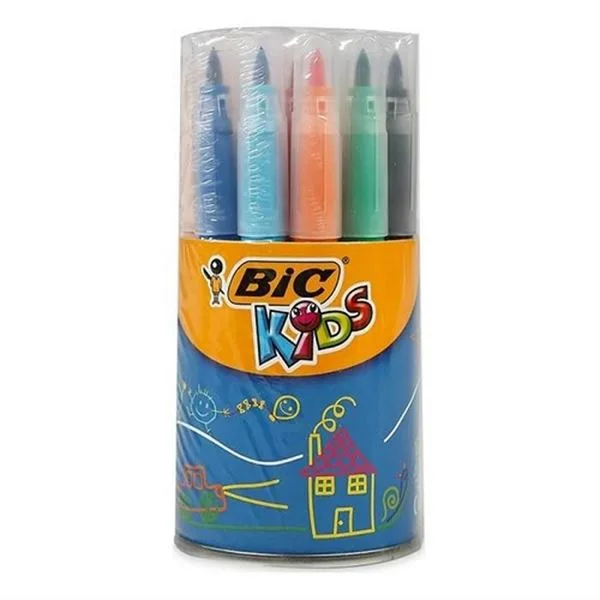 Keçeli Kalem Seti Bic 828965 18Li Fırça Uç
