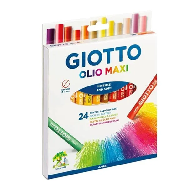 Keçeli Kalem Seti Jumbo Gıotto Turbo Maxi 455000 24 Lü