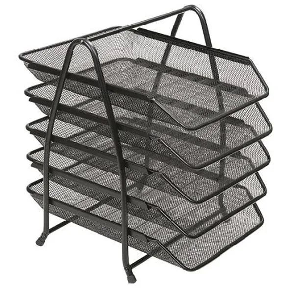 Evrak Rafı Metal File 5 Li Kraf 420G Siyah Hareketli
