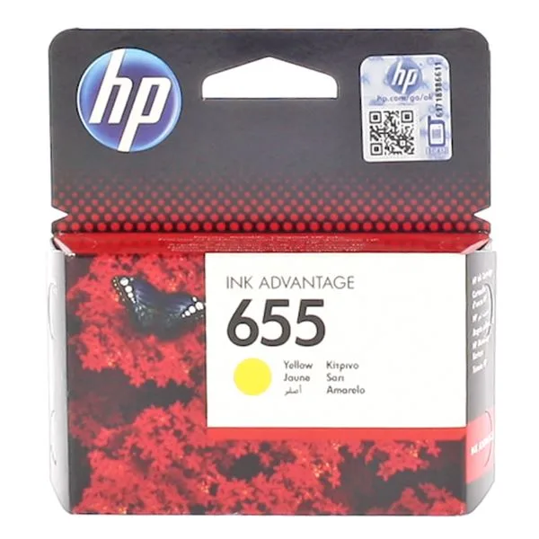 Mürekkep Kartuş Hp Cz112ae Sarı (655
