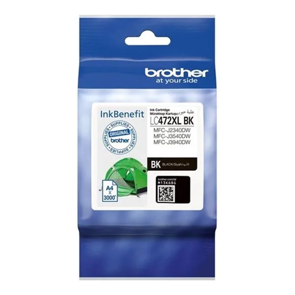 Mürekkep Kartuş Brother Lc472xl Bk Siyah