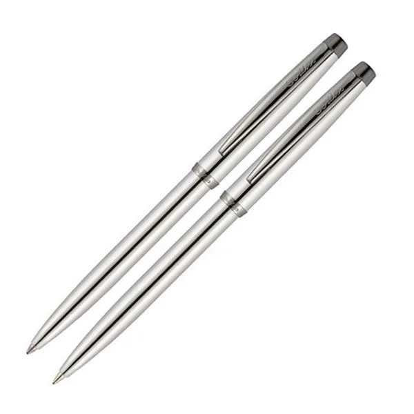 Kalem Takımı Tükenmez+Versatil Scrikss 108M Krom Kristal