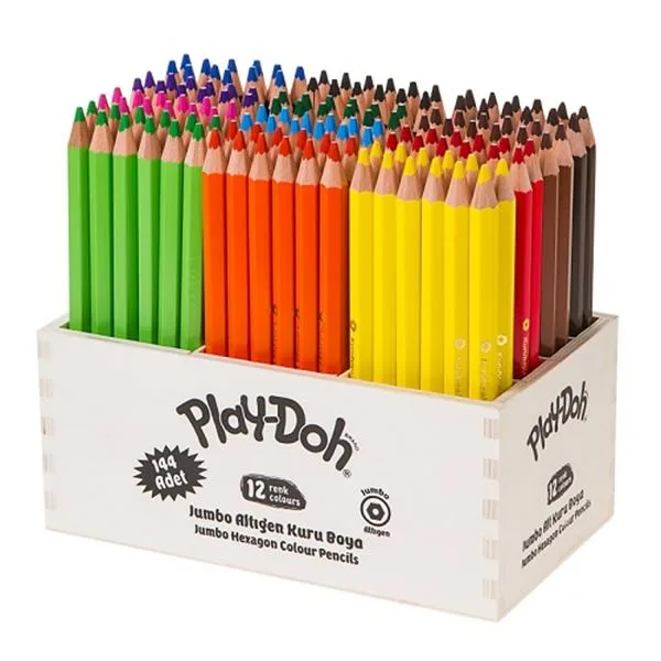 Kuru Boya Tam Boy Jumbo Playdoh Ku017 Adet