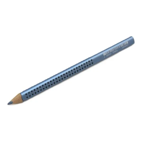 Kuru Boya Tam Boy Faber Castell 5401109846 Grip Jumbo Metalik Mavi