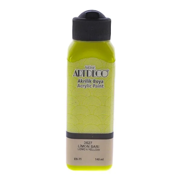 Akrilik Boya Artdeco 70R-3627 140 Ml Limon Sarısı