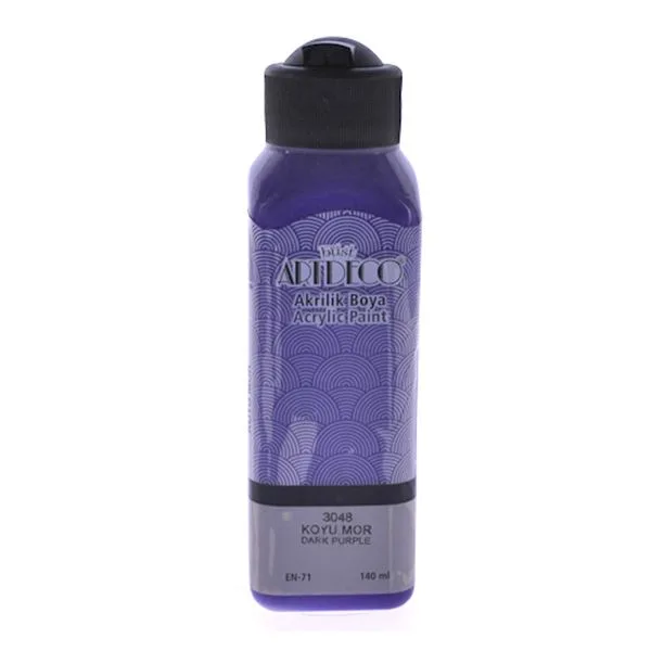 Akrilik Boya Artdeco 70R-3048 140 Ml Koyu Mor