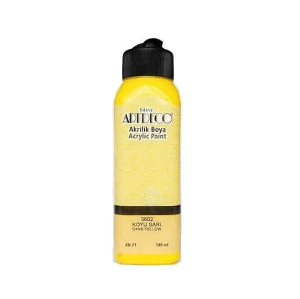 Akrilik Boya Artdeco 70R-3601 140 Ml Sarı