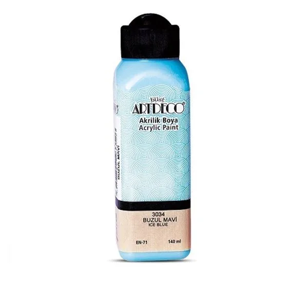 Akrilik Boya Artdeco 70R-3034 140 Ml Buzul Mavi