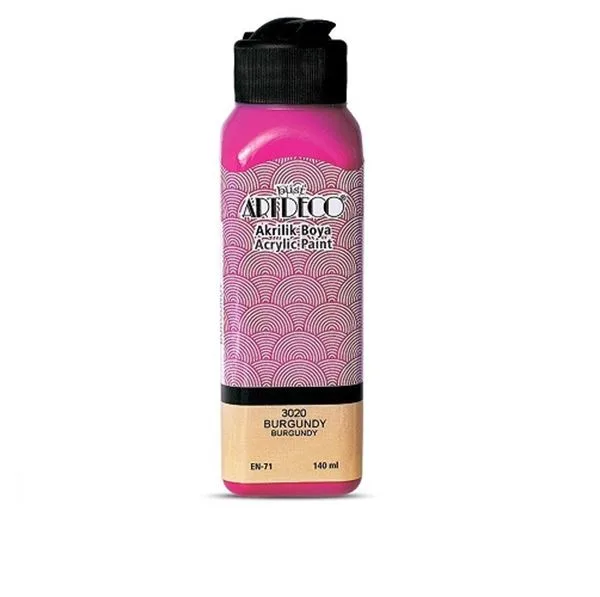 Akrilik Boya Artdeco 70R-3020 140 Ml Burgundy