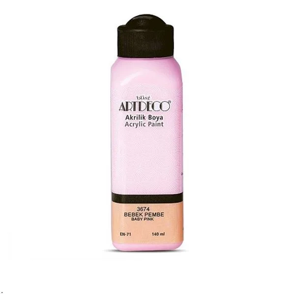 Akrilik Boya Artdeco 70R-3674 140 Ml Bebek Pembe