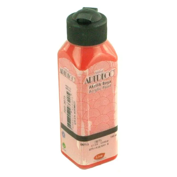 Akrilik Boya Artdeco 70R-3675 140 Ml Çilek Kırmızı