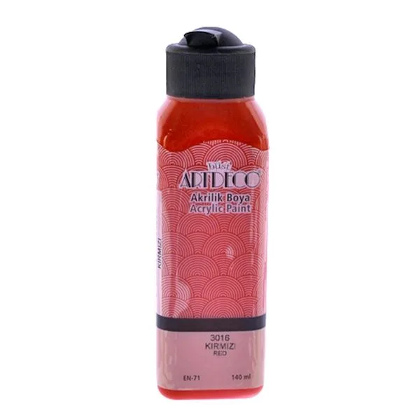 Akrilik Boya Artdeco 70R-3016 140 Ml Kırmızı