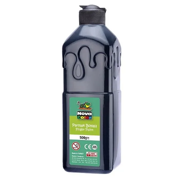 Parmak Boyası Nova Color Nc-375 500 Gr Siyah