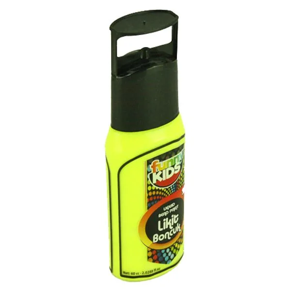 Likit Boncuk Boya Funny Kids 3D 0602524 60Cc Neon Sarı