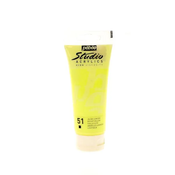 Akrilik Boya Studıo Pebeo 831/51 100 Ml Bright Yellow