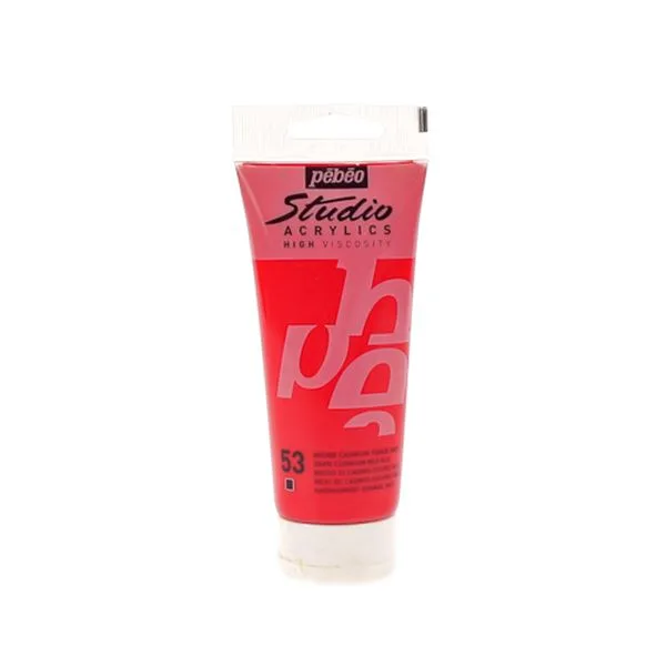 Akrilik Boya Studıo Pebeo 831/53 100 Ml Dark Cadmium Red