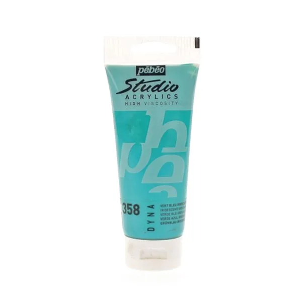 Akrilik Boya Studıo Pebeo 832/358 100 Ml Iridescent Green- Blue