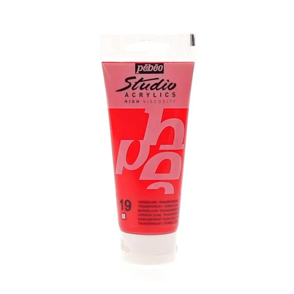 Akrilik Boya Studıo Pebeo 831/19 100 Ml Transparent Vermilion