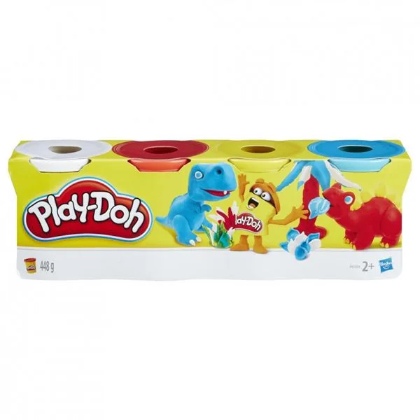 Oyun Hamuru 4 Renk Playdoh B6508-B6510-5517 448 Gr