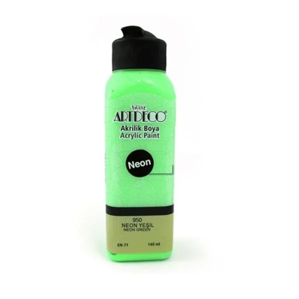 Akrilik Boya Artdeco 70R-950 140 Ml Neon Yeşil