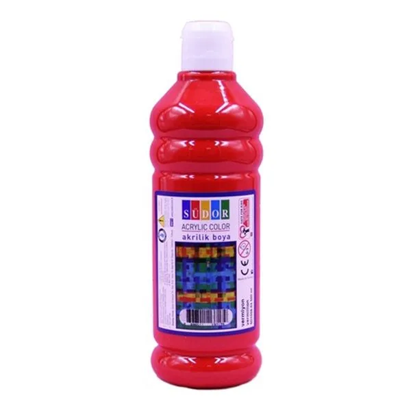 Akrilik Boya Südor Sd1009-04 500 Ml Kırmızı