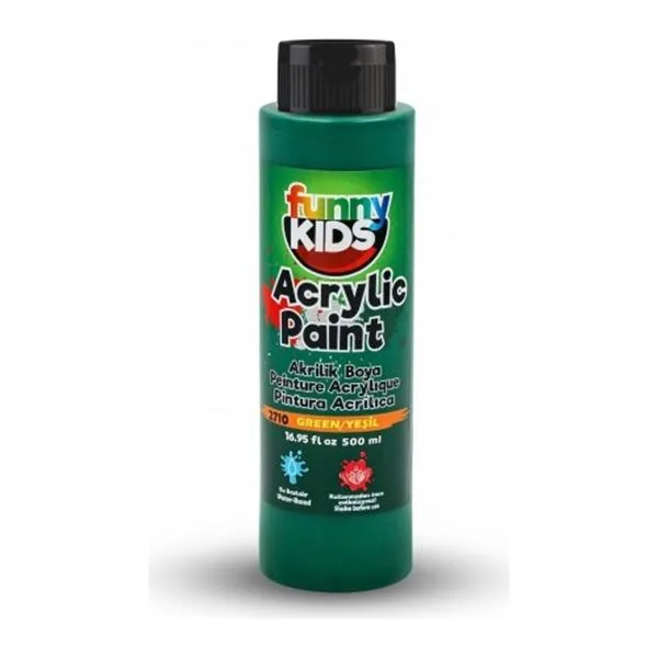 Akrilik Boya Funny Kids 2710 500 Ml Yeşil