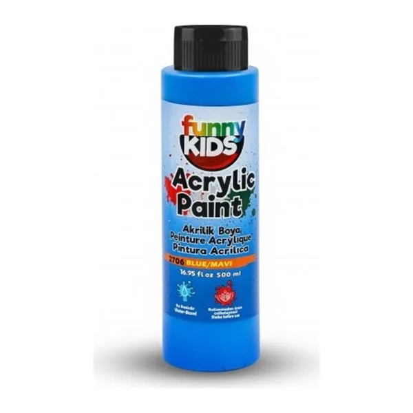 Akrilik Boya Funny Kids 2706 500 Ml Mavi