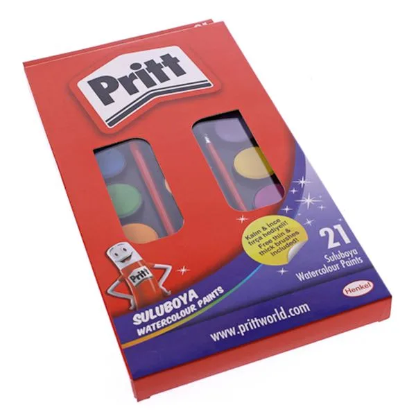 Sulu Boya 21 Renk Büyük Pritt 1671703