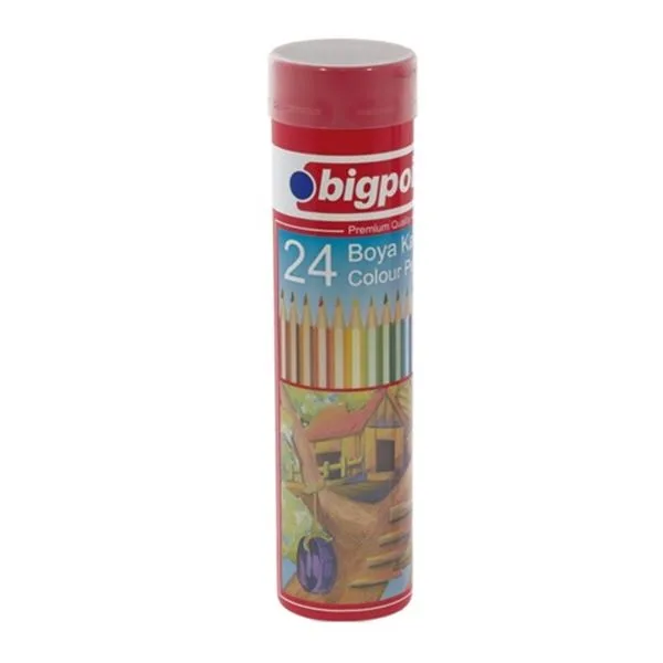 Kuru Boya 24 Renk Tam Boy Bigpoint Bp941-24 Metal Tüp