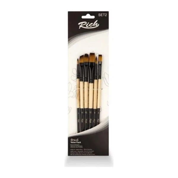 Fırça Seti Rich Set2 11299 6Lı