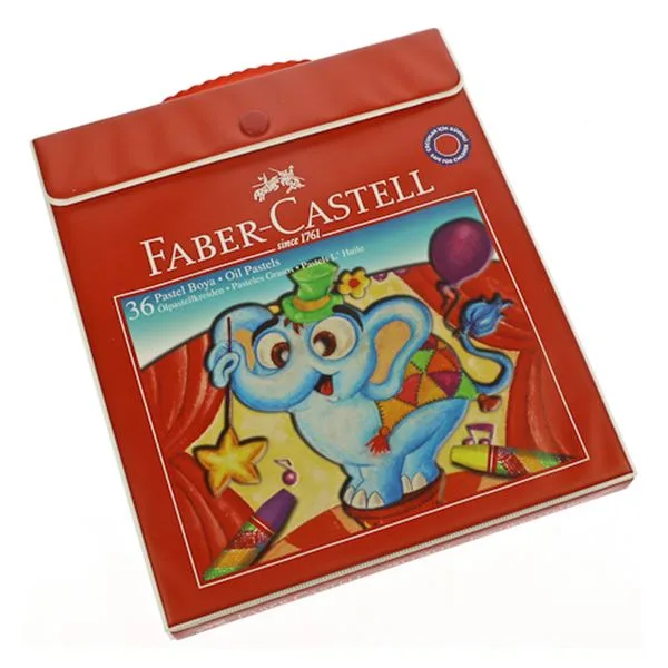 Pastel Boya 36 Renk Faber Castell 125136-125137 Redlıne Plastik Çantalı