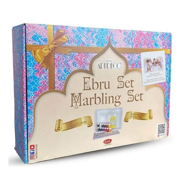 Ebru Boya Seti Artdeco Y-016 Es-7 12 Renk