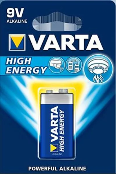 Pil 9 Volt Alkalin Endüstriyel Varta