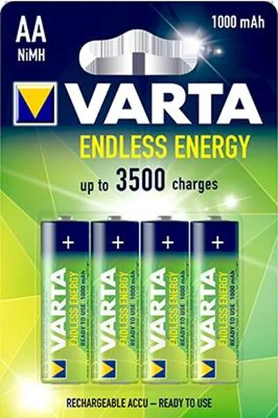 Pil Kalem Ince Şarjlı Aaa Varta 5703301412 2Li 1000 Mah