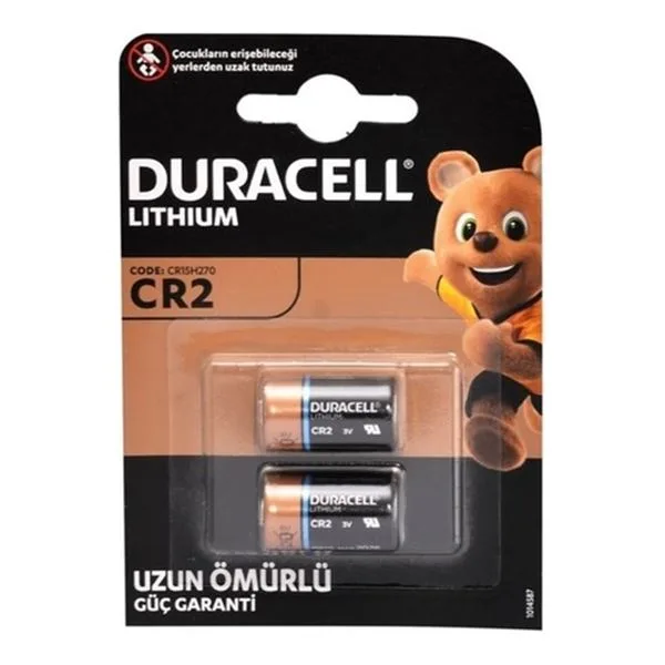 Pil Lityum Duracell Cr2 3 Volt 2 Li
