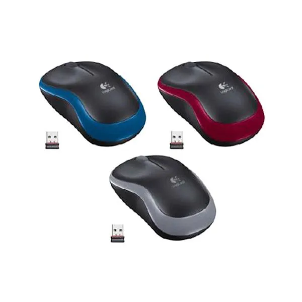 Mouse Laser Kablosuz Logitech M185 Mavi