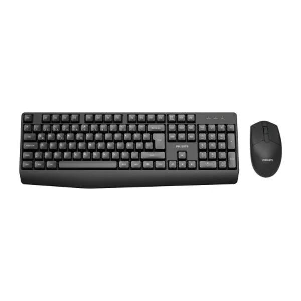 Klavye Standart+Mouse Set Kablosuz Philips Spt6337b/38 Siyah